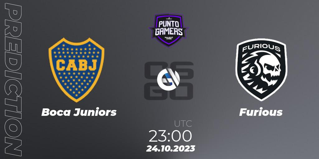 Boca Juniors vs Furious: Match Prediction. 24.10.23, CS2 (CS:GO), Punto Gamers Cup 2023