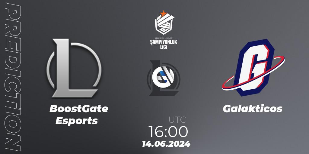 BoostGate Esports vs Galakticos: Match Prediction. 14.06.2024 at 16:00, LoL, TCL Summer 2024