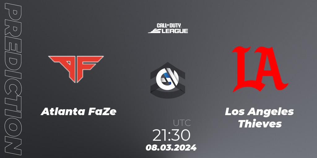 Atlanta FaZe vs Los Angeles Thieves: Match Prediction. 08.03.2024 at 21:30, Call of Duty, Call of Duty League 2024: Stage 2 Major Qualifiers