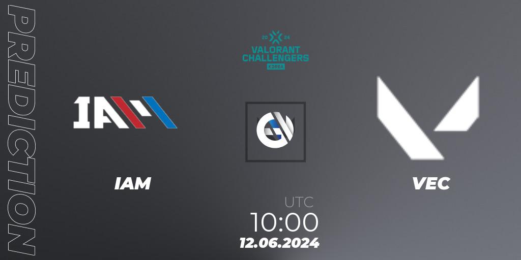IAM vs VEC: Match Prediction. 12.06.2024 at 10:00, VALORANT, VALORANT Challengers 2024 Korea: Split 2
