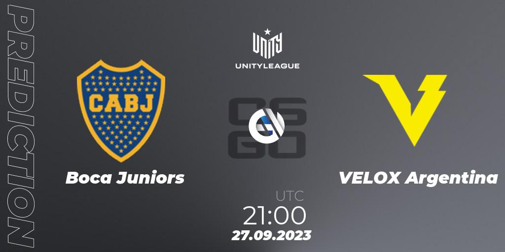 Boca Juniors vs VELOX Argentina: Match Prediction. 02.10.2023 at 21:00, Counter-Strike (CS2), LVP Unity League Argentina 2023