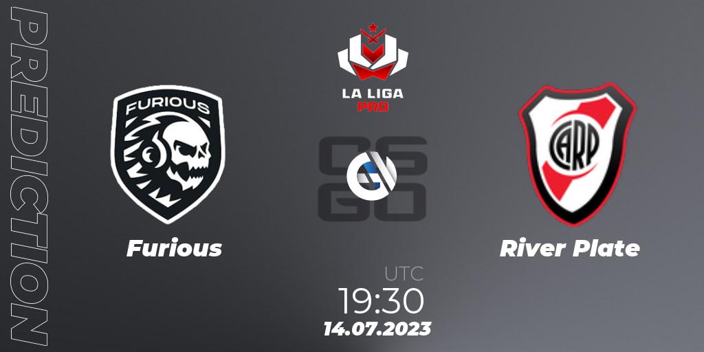 Furious vs River Plate: Match Prediction. 14.07.2023 at 21:30, Counter-Strike (CS2), La Liga 2023: Pro Division
