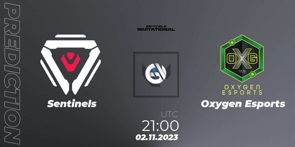 Sentinels vs Oxygen Esports: Match Prediction. 02.11.2023 at 21:00, VALORANT, Sentinels Invitational