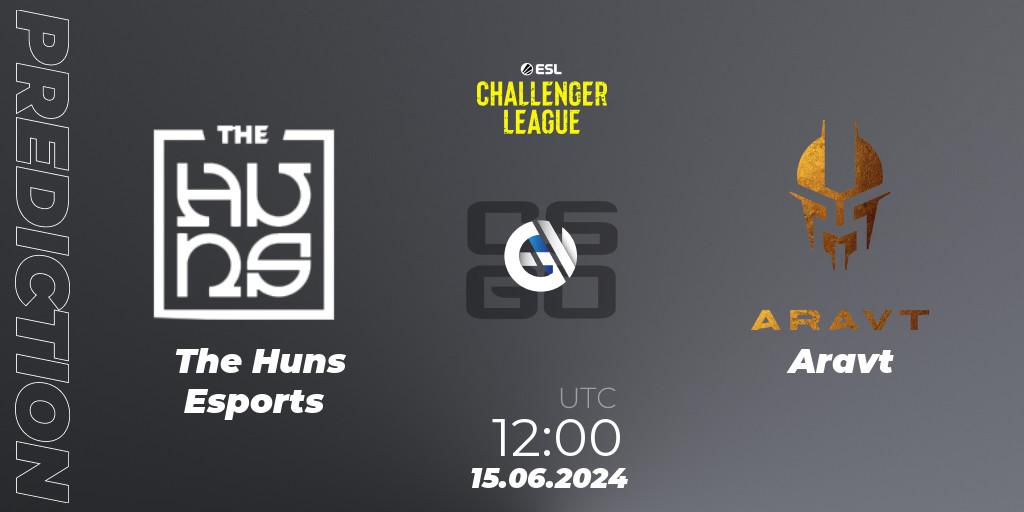 The Huns Esports vs Aravt: Match Prediction. 15.06.2024 at 12:00, Counter-Strike (CS2), ESL Challenger League Season 47 Relegation: Asia