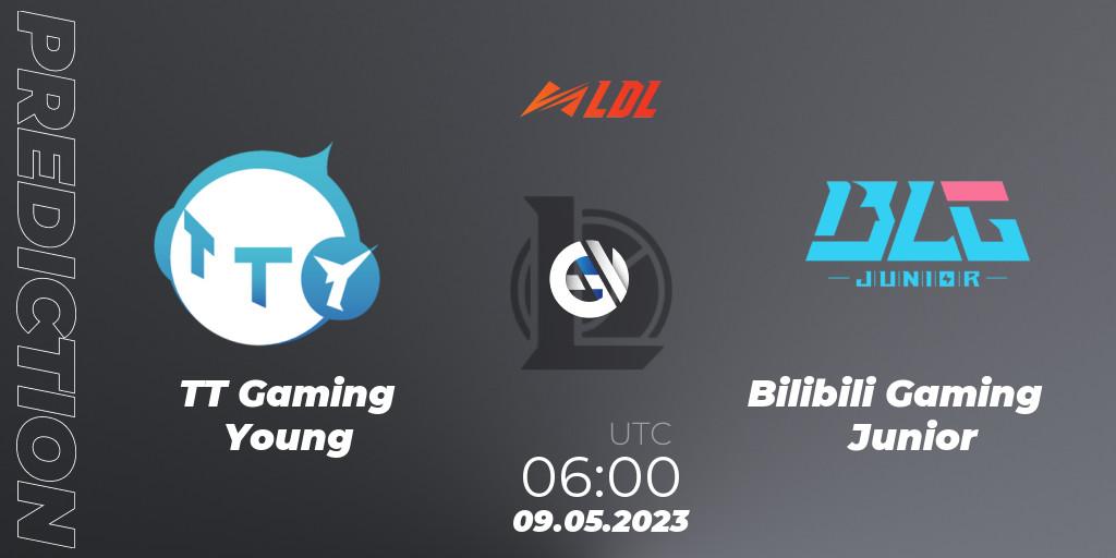 TT Gaming Young vs Bilibili Gaming Junior: Match Prediction. 09.05.2023 at 06:00, LoL, LDL 2023 - Regular Season - Stage 2