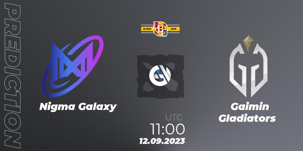 Nigma Galaxy vs Gaimin Gladiators: Match Prediction. 12.09.23, Dota 2, BetBoom Dacha