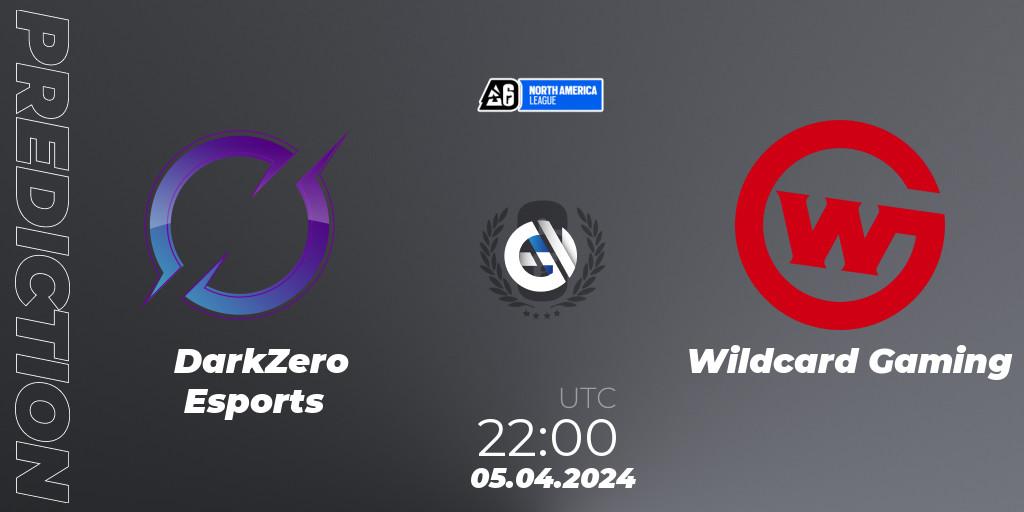 DarkZero Esports vs Wildcard Gaming: Match Prediction. 05.04.24, Rainbow Six, North America League 2024 - Stage 1