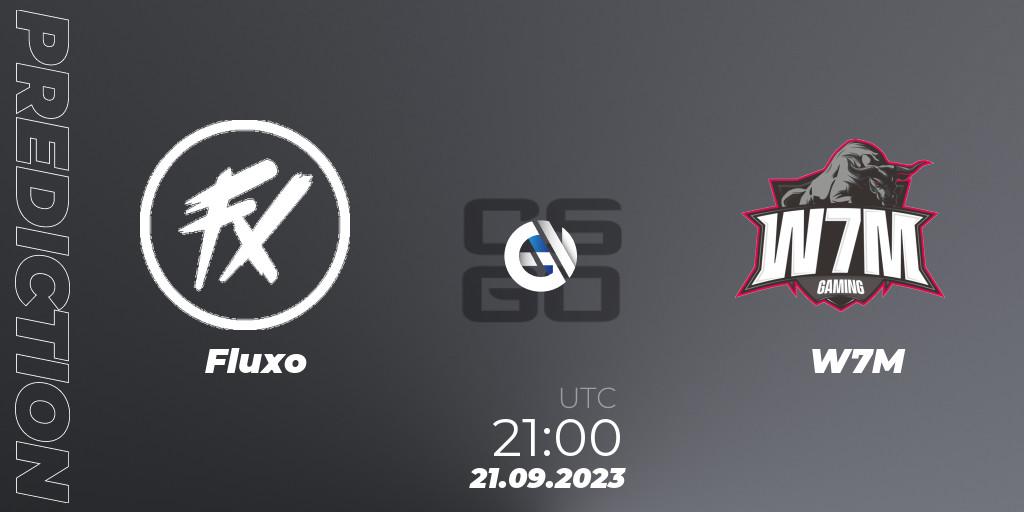 Fluxo vs W7M: Match Prediction. 21.09.2023 at 21:00, Counter-Strike (CS2), BGS Esports 2023: Closed Qualifier