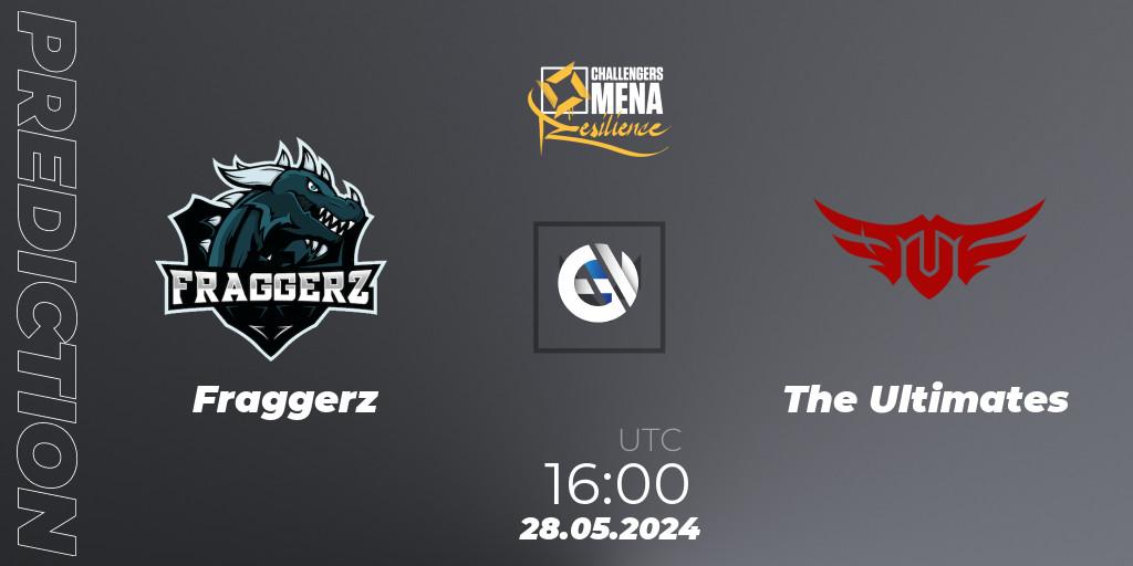 Fraggerz vs The Ultimates: Match Prediction. 28.05.2024 at 16:00, VALORANT, VALORANT Challengers 2024 MENA: Resilience Split 2 - GCC and Iraq