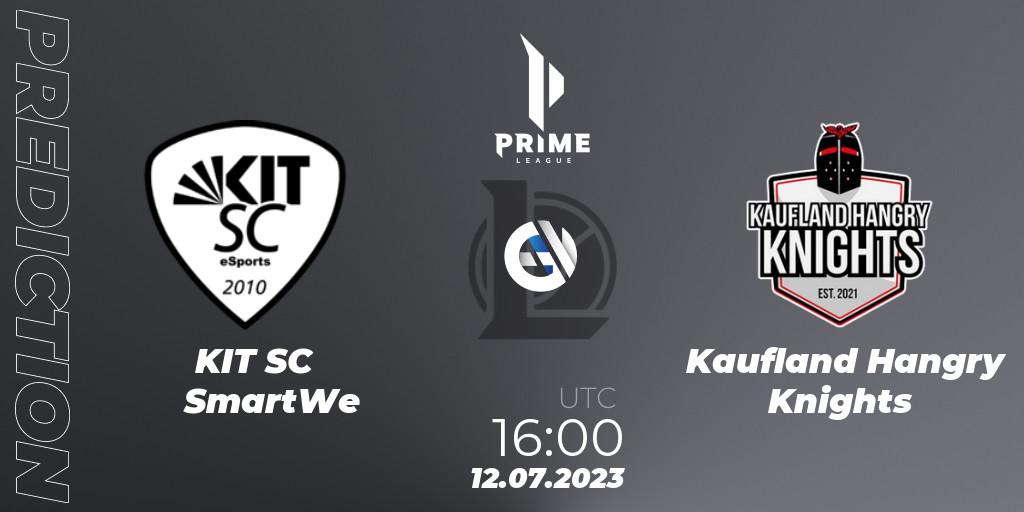 KIT SC SmartWe vs Kaufland Hangry Knights: Match Prediction. 12.07.2023 at 16:00, LoL, Prime League 2nd Division Summer 2023