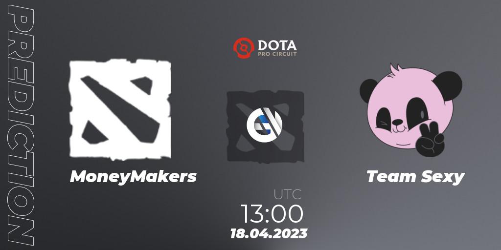 MoneyMakers vs Team Sexy: Match Prediction. 18.04.2023 at 13:16, Dota 2, DPC 2023 Tour 2: EEU Division II (Lower)