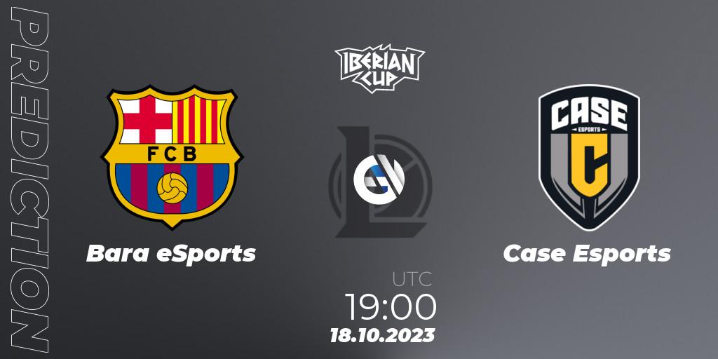 Barça eSports vs Case Esports: Match Prediction. 18.10.2023 at 19:00, LoL, Iberian Cup 2023