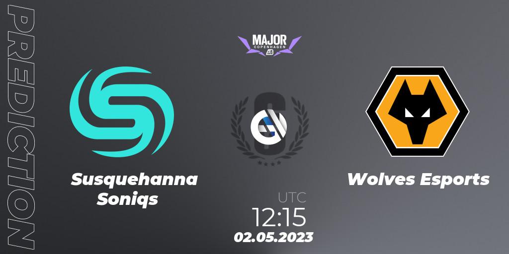 Susquehanna Soniqs vs Wolves Esports: Match Prediction. 02.05.23, Rainbow Six, BLAST R6 Major Copenhagen 2023