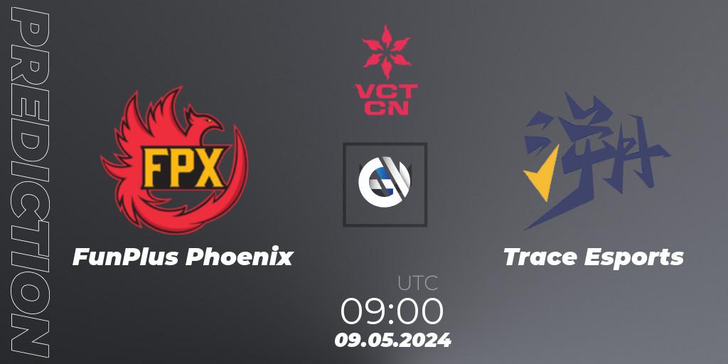 FunPlus Phoenix vs Trace Esports: Match Prediction. 09.05.2024 at 09:00, VALORANT, VCT 2024: China Stage 1