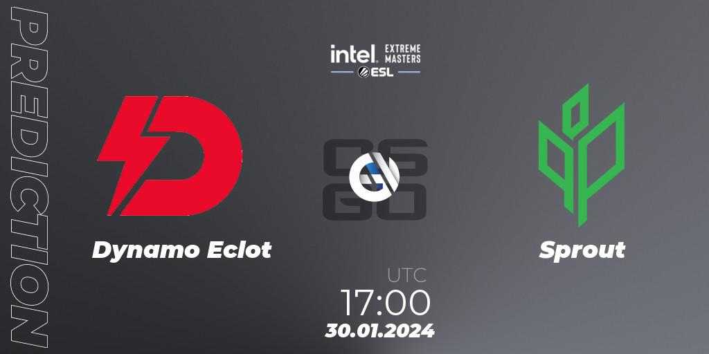 Dynamo Eclot vs Sprout: Match Prediction. 30.01.2024 at 17:00, Counter-Strike (CS2), Intel Extreme Masters China 2024: European Open Qualifier #2
