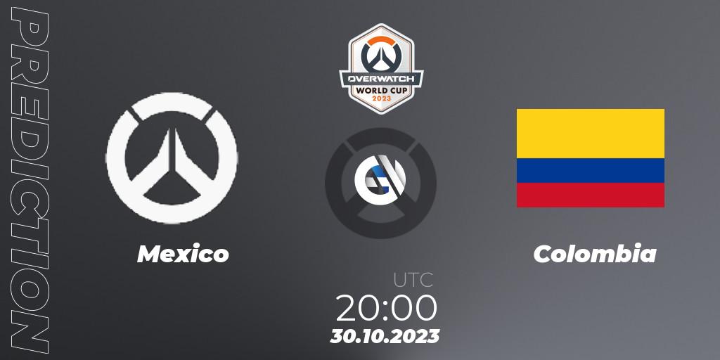 Mexico vs Colombia: Match Prediction. 30.10.2023 at 20:00, Overwatch, Overwatch World Cup 2023