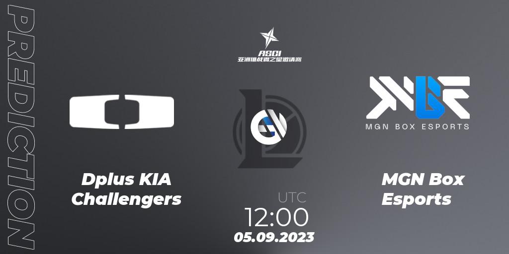 Dplus KIA Challengers vs MGN Box Esports: Match Prediction. 05.09.23, LoL, Asia Star Challengers Invitational 2023