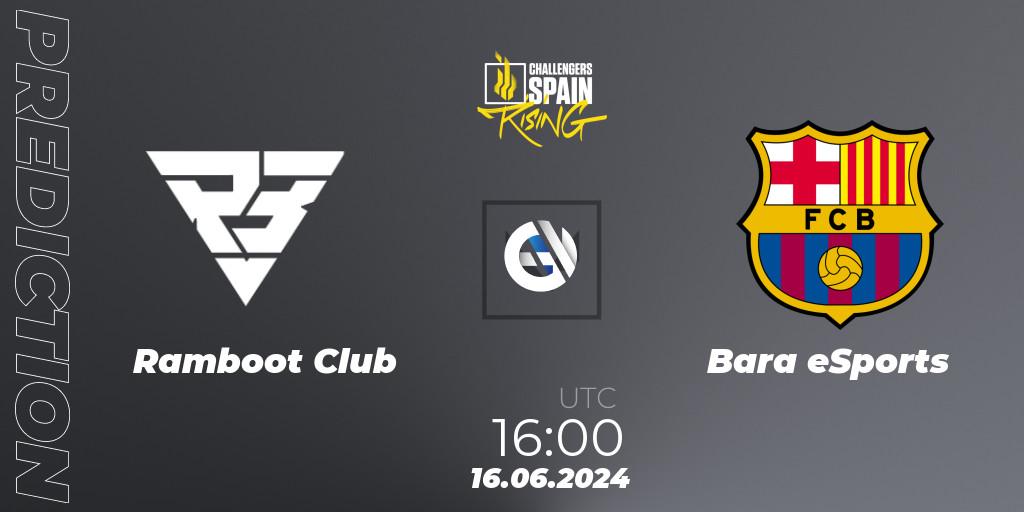 Ramboot Club vs Barça eSports: Match Prediction. 16.06.2024 at 19:00, VALORANT, VALORANT Challengers 2024 Spain: Rising Split 2