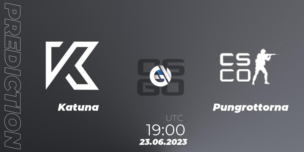 Katuna vs Pungrottorna: Match Prediction. 23.06.2023 at 19:00, Counter-Strike (CS2), Preasy Summer Cup 2023