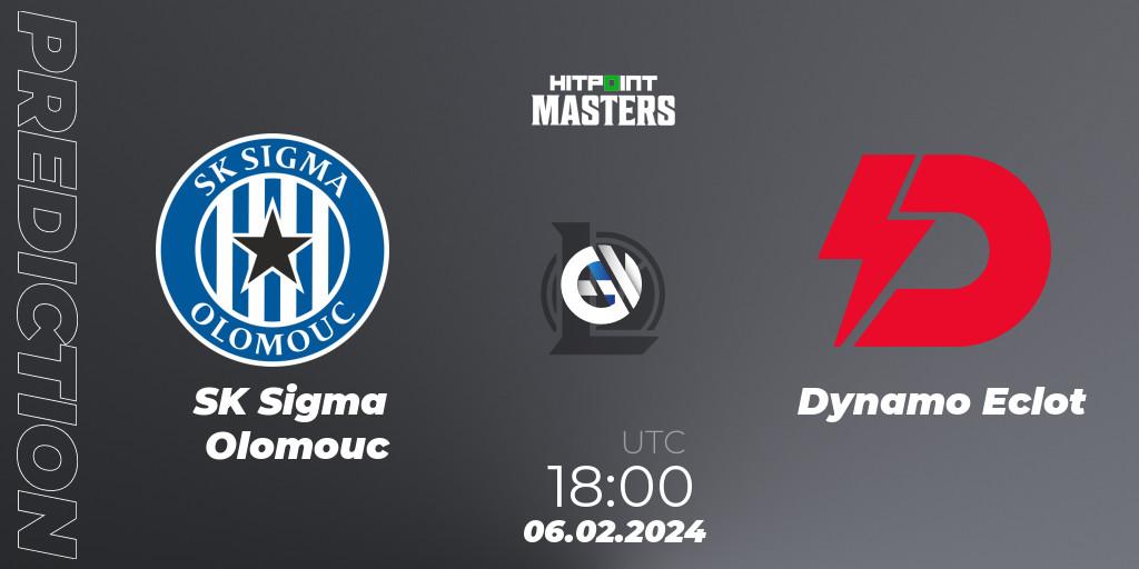 SK Sigma Olomouc vs Dynamo Eclot: Match Prediction. 06.02.24, LoL, Hitpoint Masters Spring 2024
