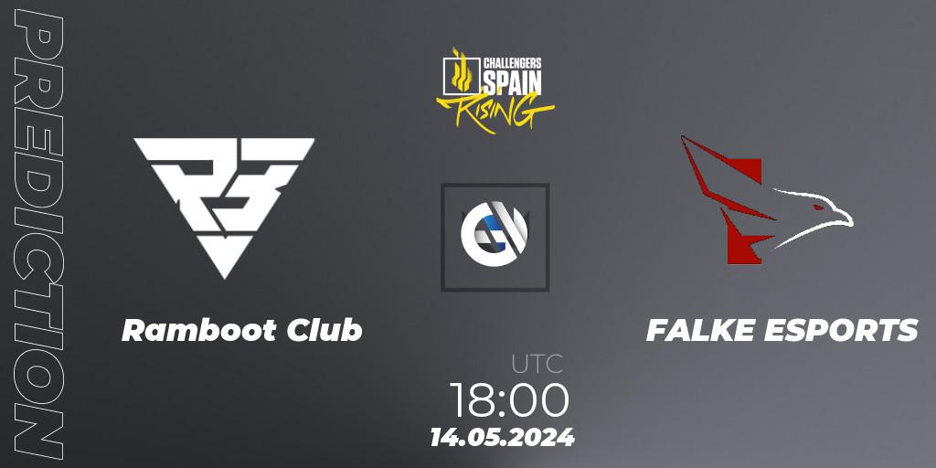 Ramboot Club vs FALKE ESPORTS: Match Prediction. 14.05.2024 at 18:00, VALORANT, VALORANT Challengers 2024 Spain: Rising Split 2
