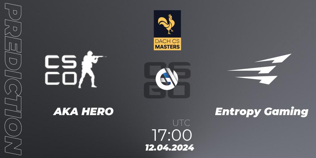 AKA HERO vs Entropy Gaming: Match Prediction. 10.04.24, CS2 (CS:GO), DACH CS Masters Season 1: Division 2