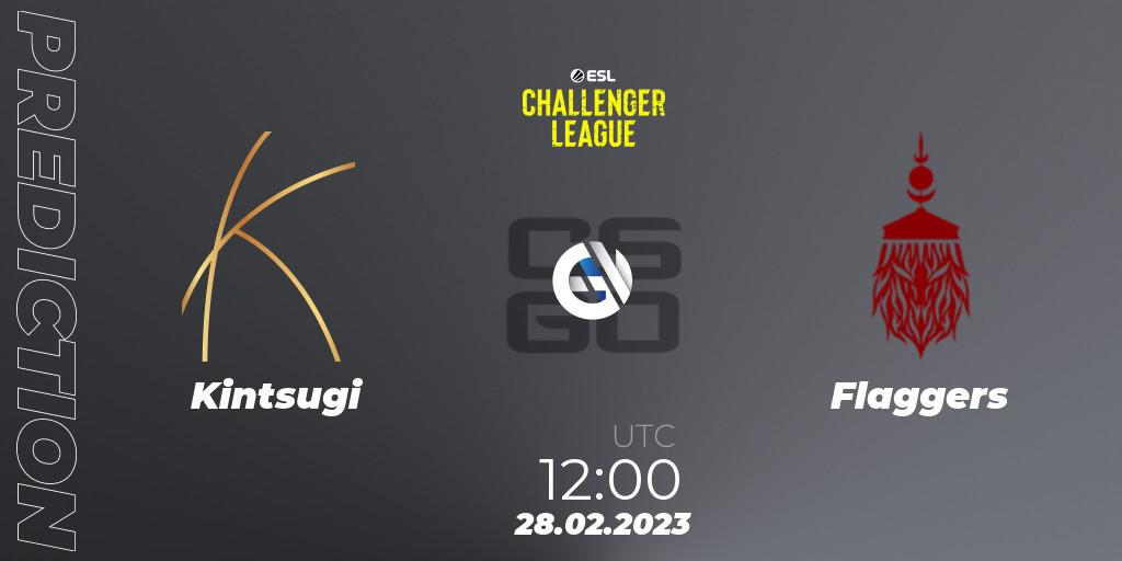 Kintsugi vs Flaggers: Match Prediction. 28.02.2023 at 12:00, Counter-Strike (CS2), ESL Challenger League Season 44: Asia-Pacific
