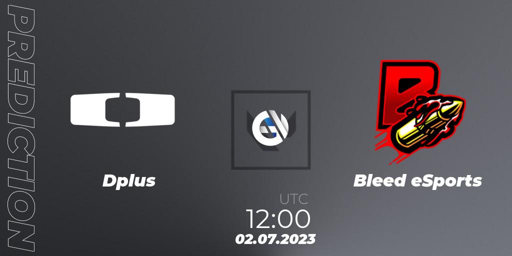 Dplus vs Bleed eSports: Match Prediction. 02.07.23, VALORANT, VALORANT Challengers Ascension 2023: Pacific - Group Stage