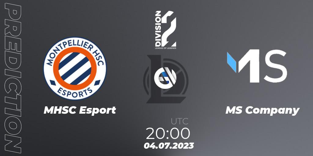 MHSC Esport vs MS Company: Match Prediction. 04.07.2023 at 20:00, LoL, LFL Division 2 Summer 2023 - Group Stage