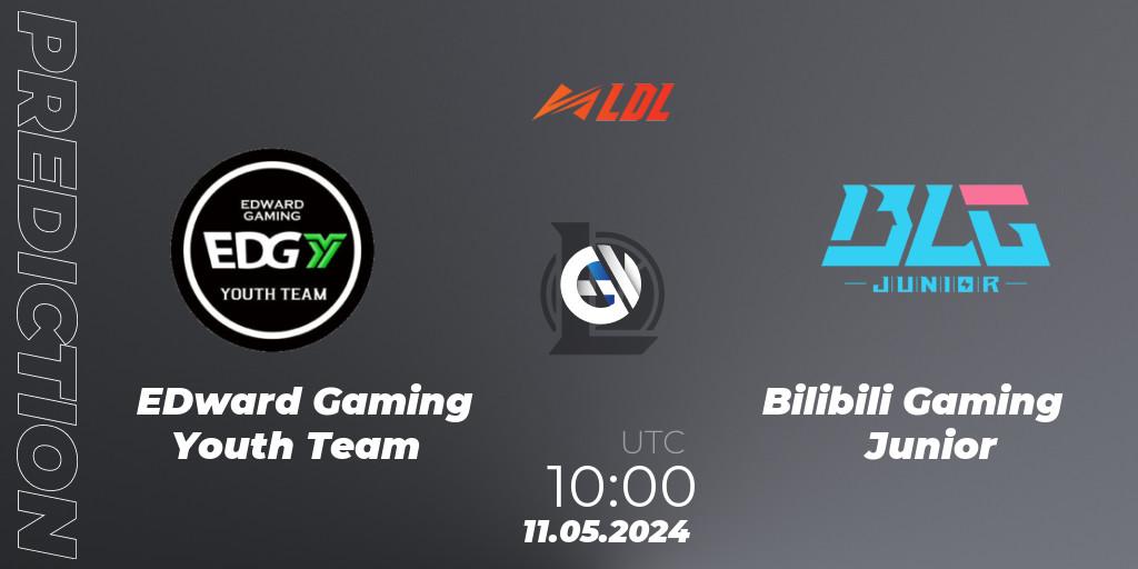 EDward Gaming Youth Team vs Bilibili Gaming Junior: Match Prediction. 11.05.2024 at 10:00, LoL, LDL 2024 - Stage 2