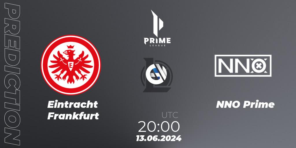 Eintracht Frankfurt vs NNO Prime: Match Prediction. 13.06.2024 at 17:00, LoL, Prime League Summer 2024