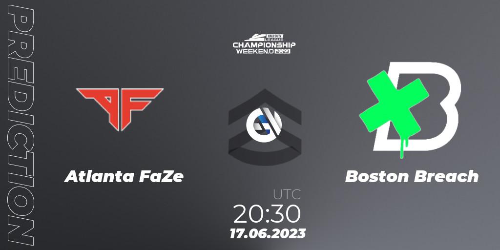 Atlanta FaZe vs Boston Breach: Match Prediction. 17.06.2023 at 20:50, Call of Duty, Call of Duty League Championship 2023