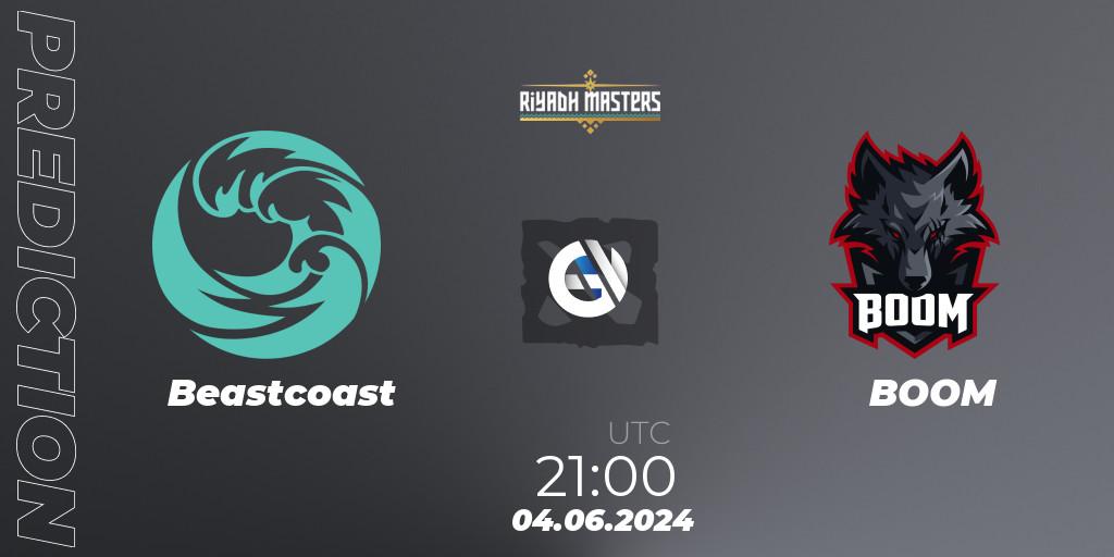 Beastcoast vs BOOM: Match Prediction. 04.06.2024 at 21:20, Dota 2, Riyadh Masters 2024: South America Closed Qualifier