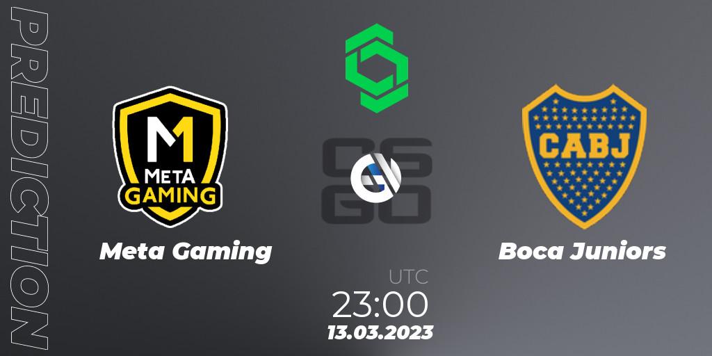 Meta Gaming Brasil vs Boca Juniors: Match Prediction. 14.03.2023 at 00:00, Counter-Strike (CS2), CCT South America Series #5