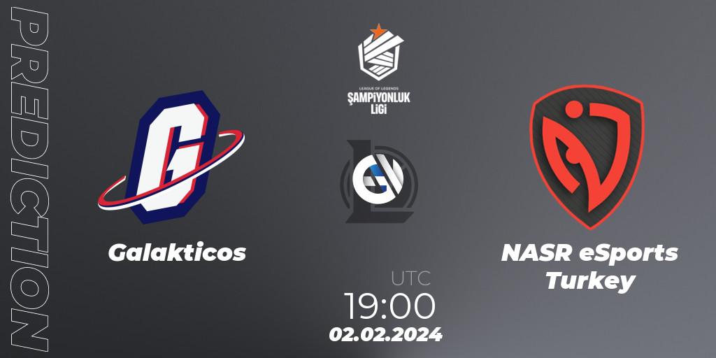 Galakticos vs NASR eSports Turkey: Match Prediction. 02.02.2024 at 19:00, LoL, TCL Winter 2024