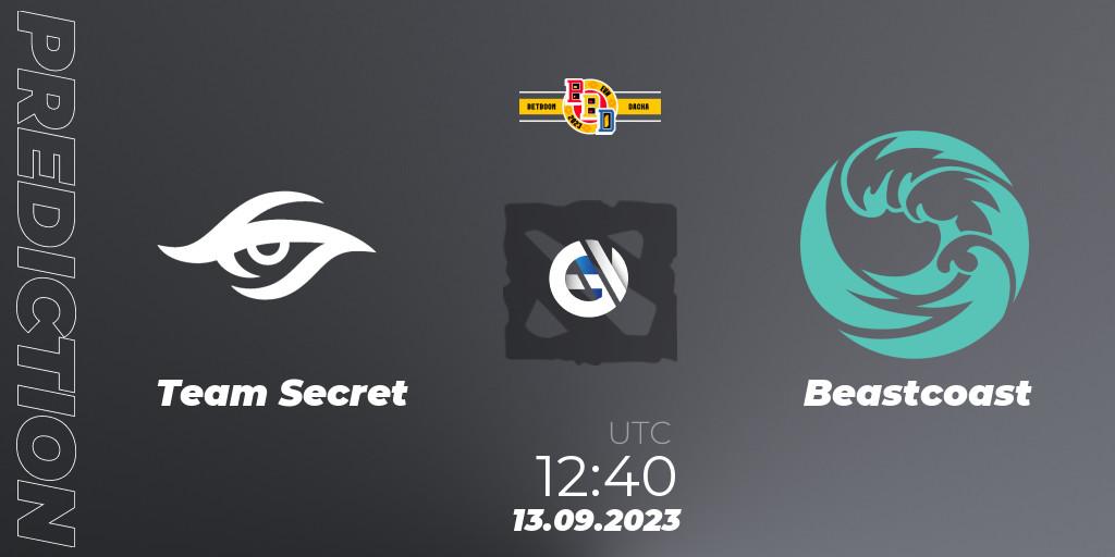 Team Secret vs Beastcoast: Match Prediction. 13.09.2023 at 13:08, Dota 2, BetBoom Dacha