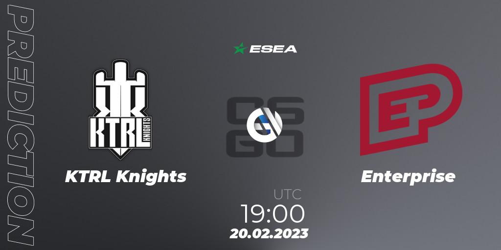 Juggernauts vs Enterprise: Match Prediction. 20.02.23, CS2 (CS:GO), ESEA Season 44: Advanced Division - Europe