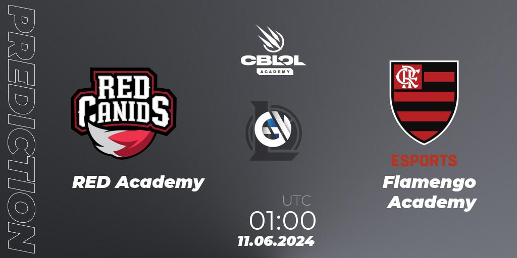 RED Academy vs Flamengo Academy: Match Prediction. 11.06.2024 at 01:00, LoL, CBLOL Academy 2024