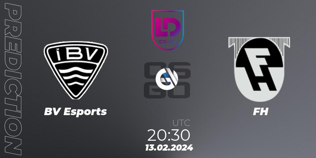 ÍBV Esports vs FH: Match Prediction. 13.02.24, CS2 (CS:GO), Icelandic Esports League Season 8: Regular Season