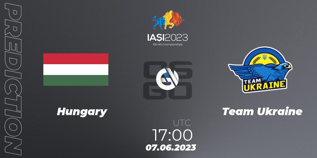 Hungary vs Team Ukraine: Match Prediction. 07.06.2023 at 14:00, Counter-Strike (CS2), IESF World Esports Championship 2023: Eastern Europe Qualifier