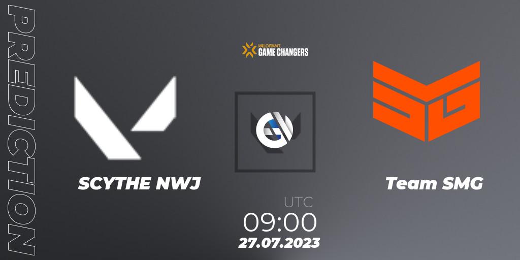 SCYTHE NWJ vs Team SMG: Match Prediction. 27.07.2023 at 09:00, VALORANT, VCT 2023: Game Changers APAC Open 3