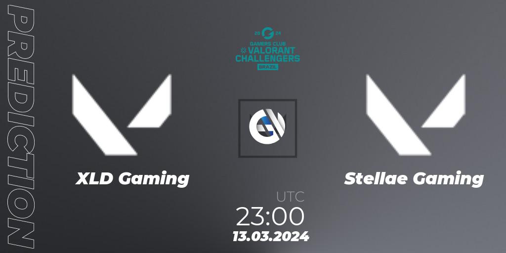 XLD Gaming vs Stellae Gaming: Match Prediction. 13.03.2024 at 23:00, VALORANT, VALORANT Challengers Brazil 2024: Split 1