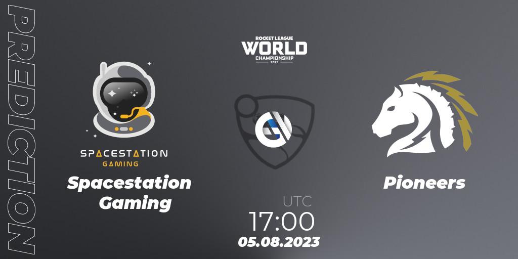 Spacestation Gaming vs Pioneers: Match Prediction. 05.08.2023 at 17:10, Rocket League, Rocket League Championship Series 2022-23 - World Championship Wildcard