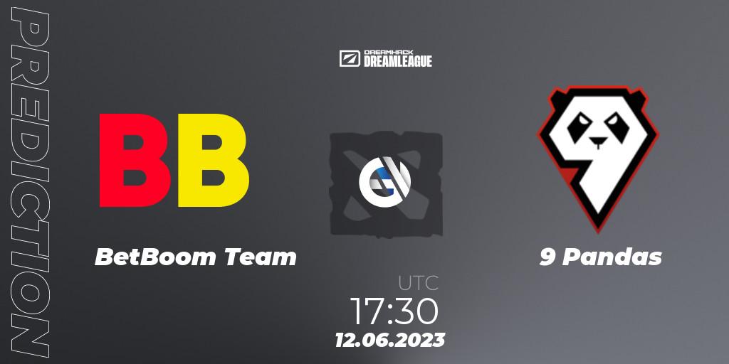 BetBoom Team vs 9 Pandas: Match Prediction. 12.06.23, Dota 2, DreamLeague Season 20 - Group Stage 1
