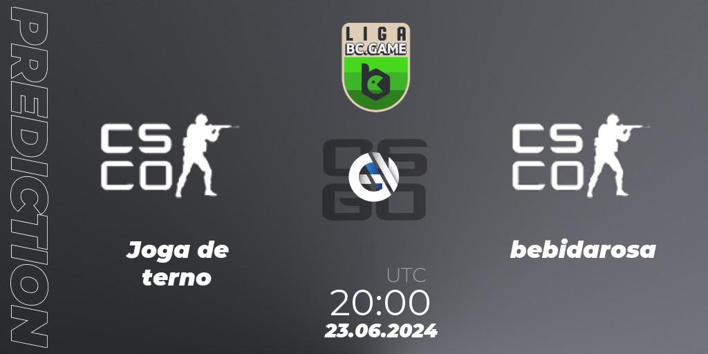 Joga de terno vs bebidarosa: Match Prediction. 23.06.2024 at 23:00, Counter-Strike (CS2), Dust2 Brasil Liga Season 3: Division 2