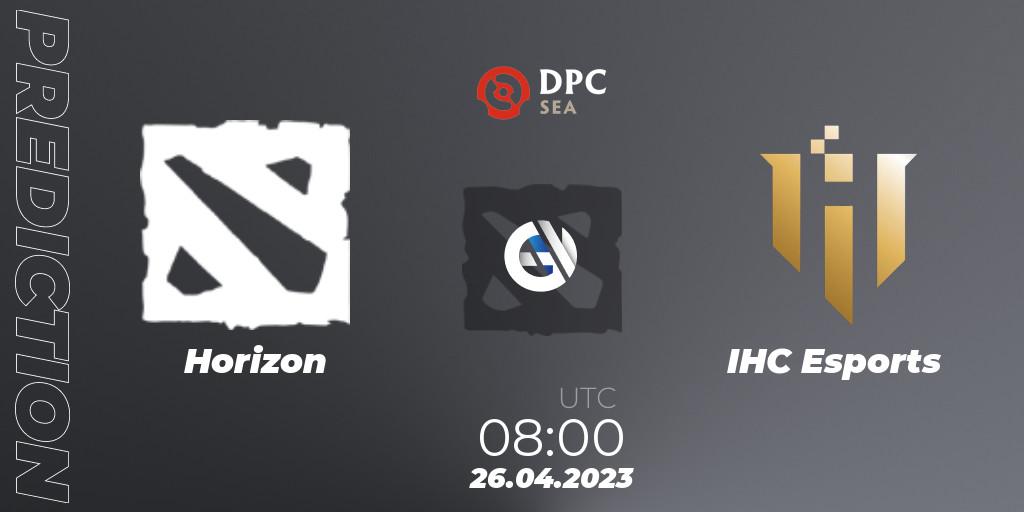 Horizon vs IHC Esports: Match Prediction. 26.04.23, Dota 2, DPC 2023 Tour 2: SEA Division II (Lower)
