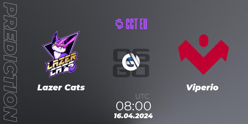 Lazer Cats vs Viperio: Match Prediction. 16.04.24, CS2 (CS:GO), CCT Season 2 Europe Series 1 Closed Qualifier