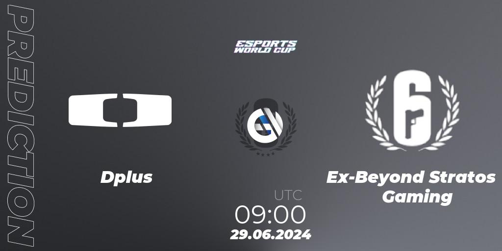 Dplus vs Ex-Beyond Stratos Gaming: Match Prediction. 29.06.2024 at 09:00, Rainbow Six, Esports World Cup 2024: South Korea CQ