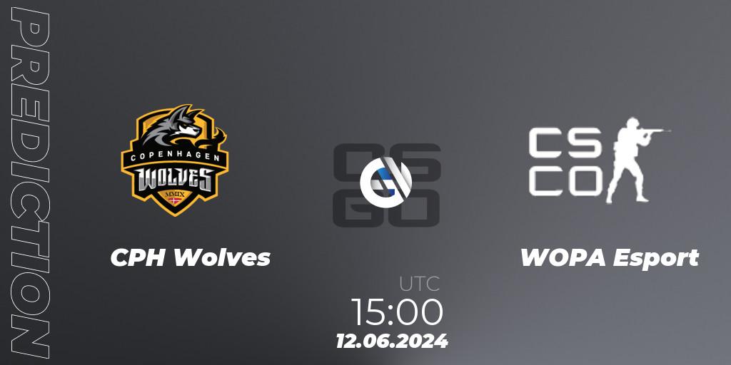 CPH Wolves vs WOPA Esport: Match Prediction. 12.06.2024 at 15:00, Counter-Strike (CS2), Dust2.dk Ligaen Season 26