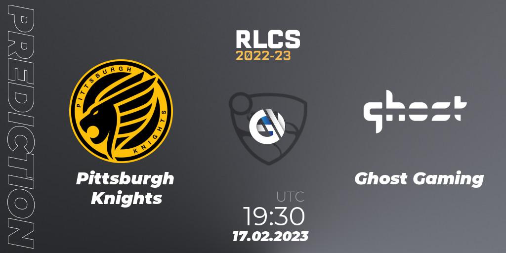 Pittsburgh Knights vs Ghost Gaming: Match Prediction. 17.02.23, Rocket League, RLCS 2022-23 - Winter: North America Regional 2 - Winter Cup